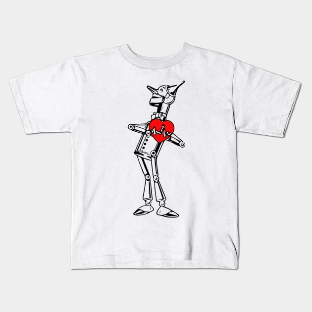 Nick Chopper Tin Woodman Oz Kids T-Shirt by Johner_Clerk_Design